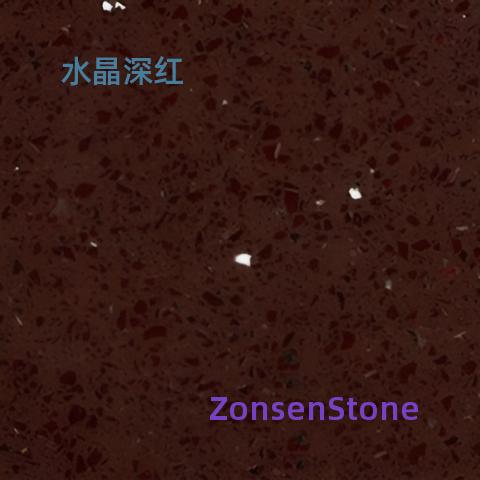 水晶深红