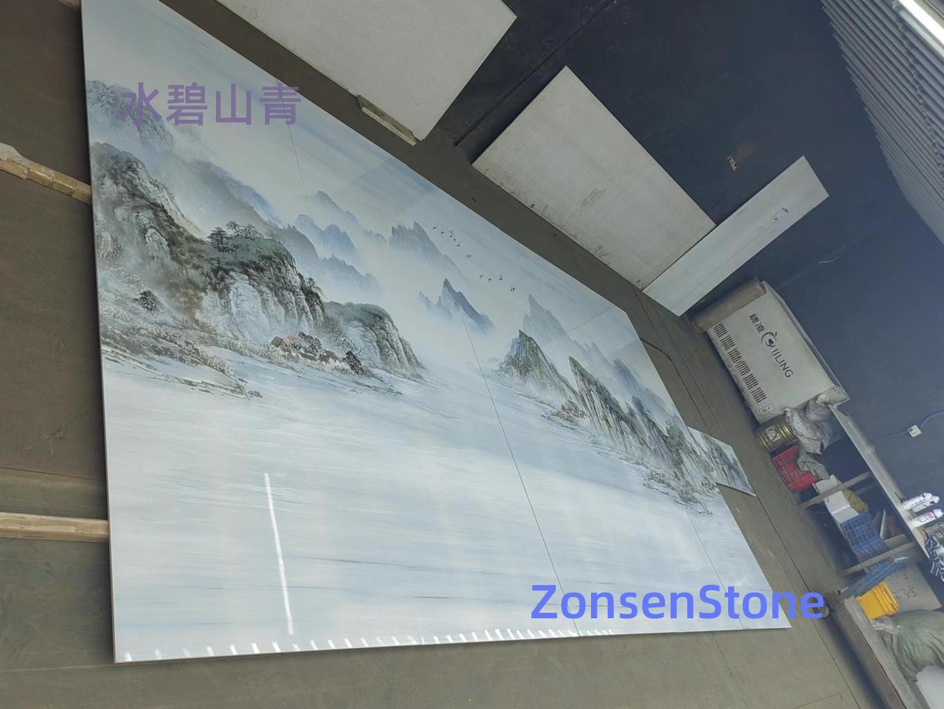 水碧山青