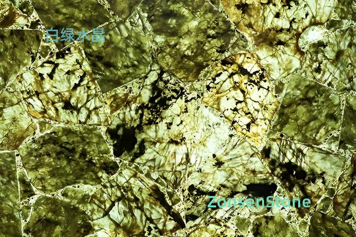 白绿水晶