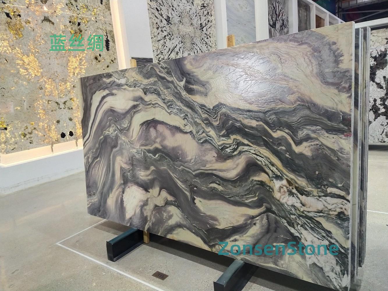 蓝丝绸