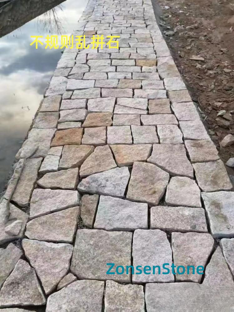 不规则乱拼石