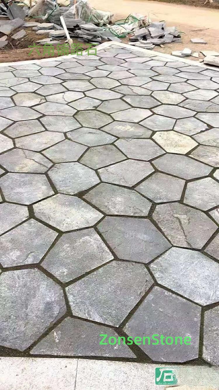 六角铺路石