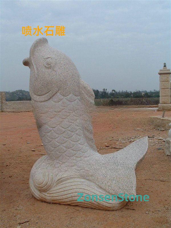 喷水石雕