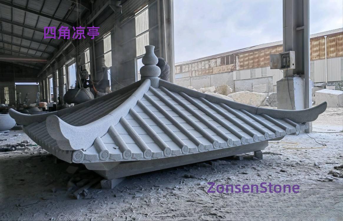 四角凉亭