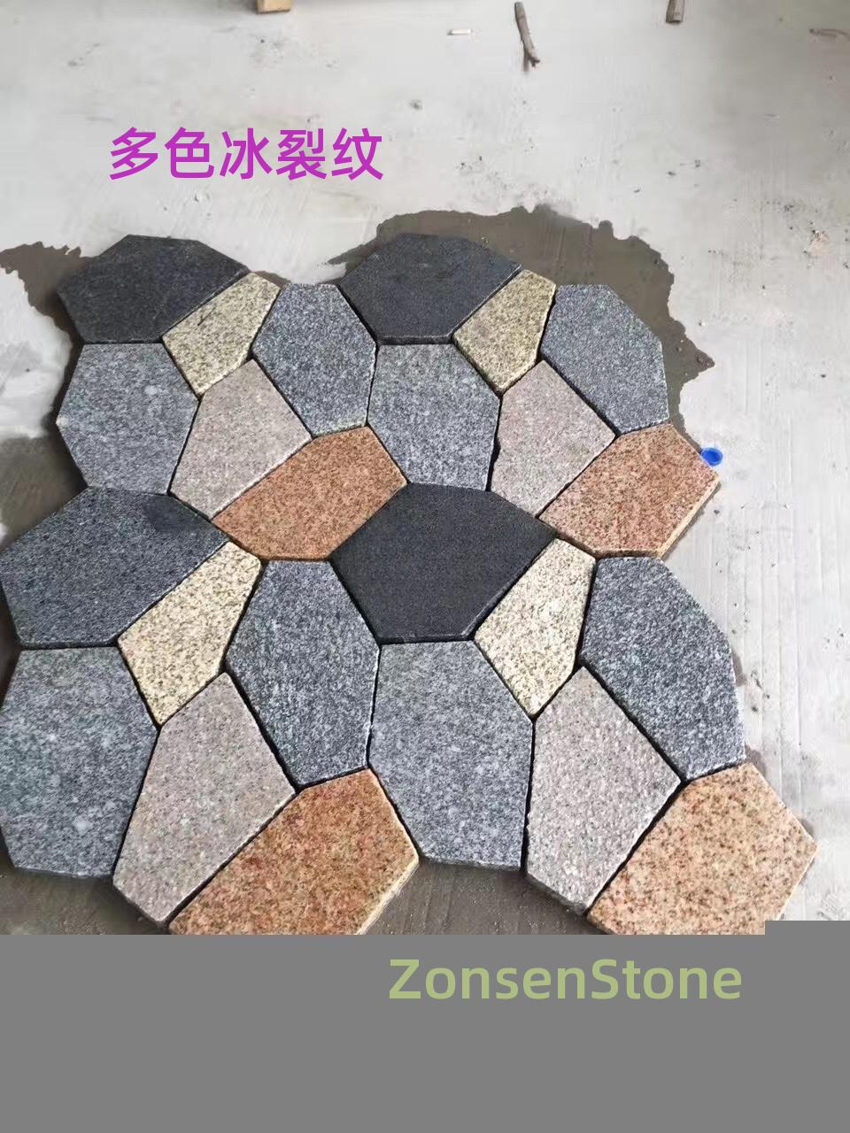 多色冰裂纹