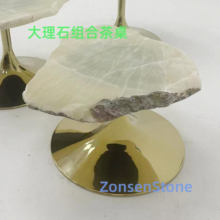 大理石组合茶桌
