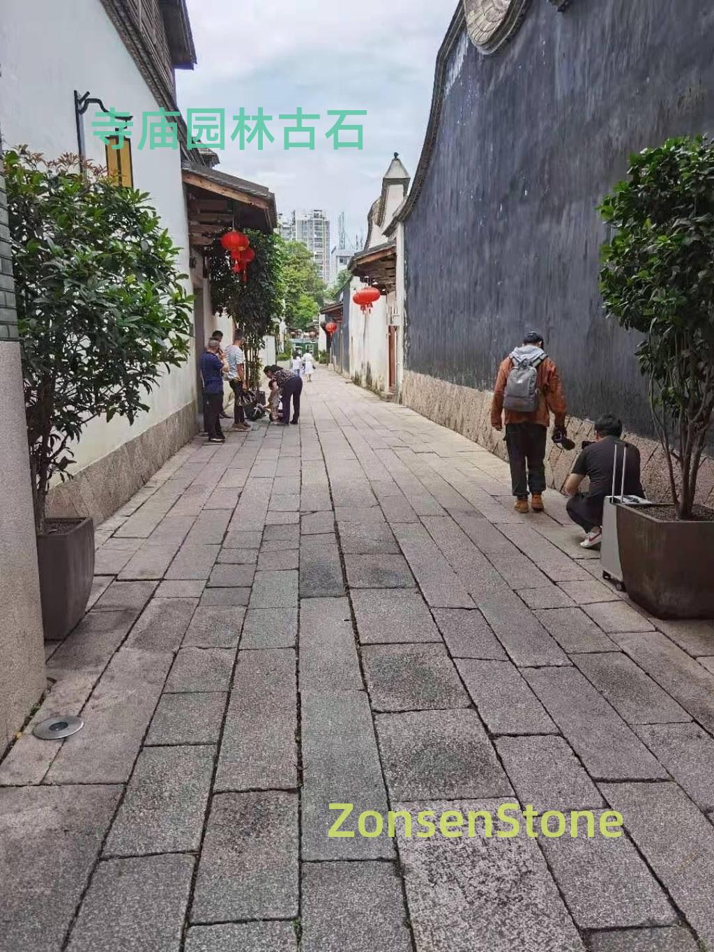 寺庙园林古石