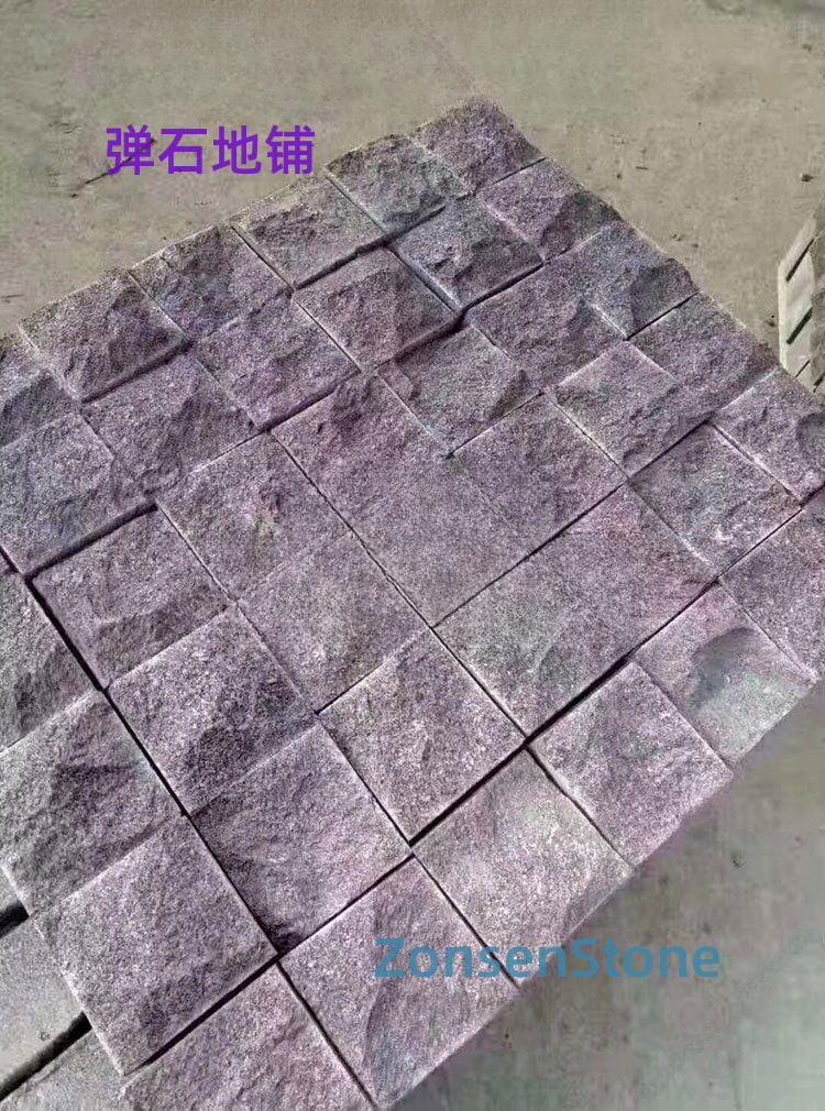 弹石地铺