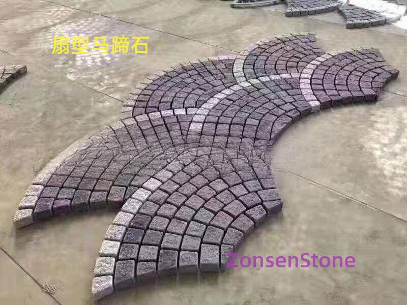 扇型马蹄石
