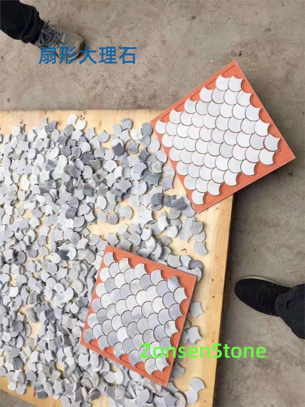 扇形大理石