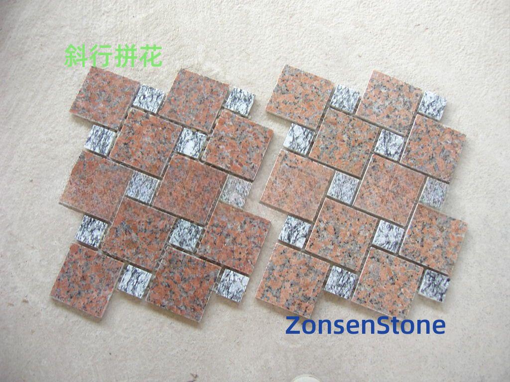 斜行拼花