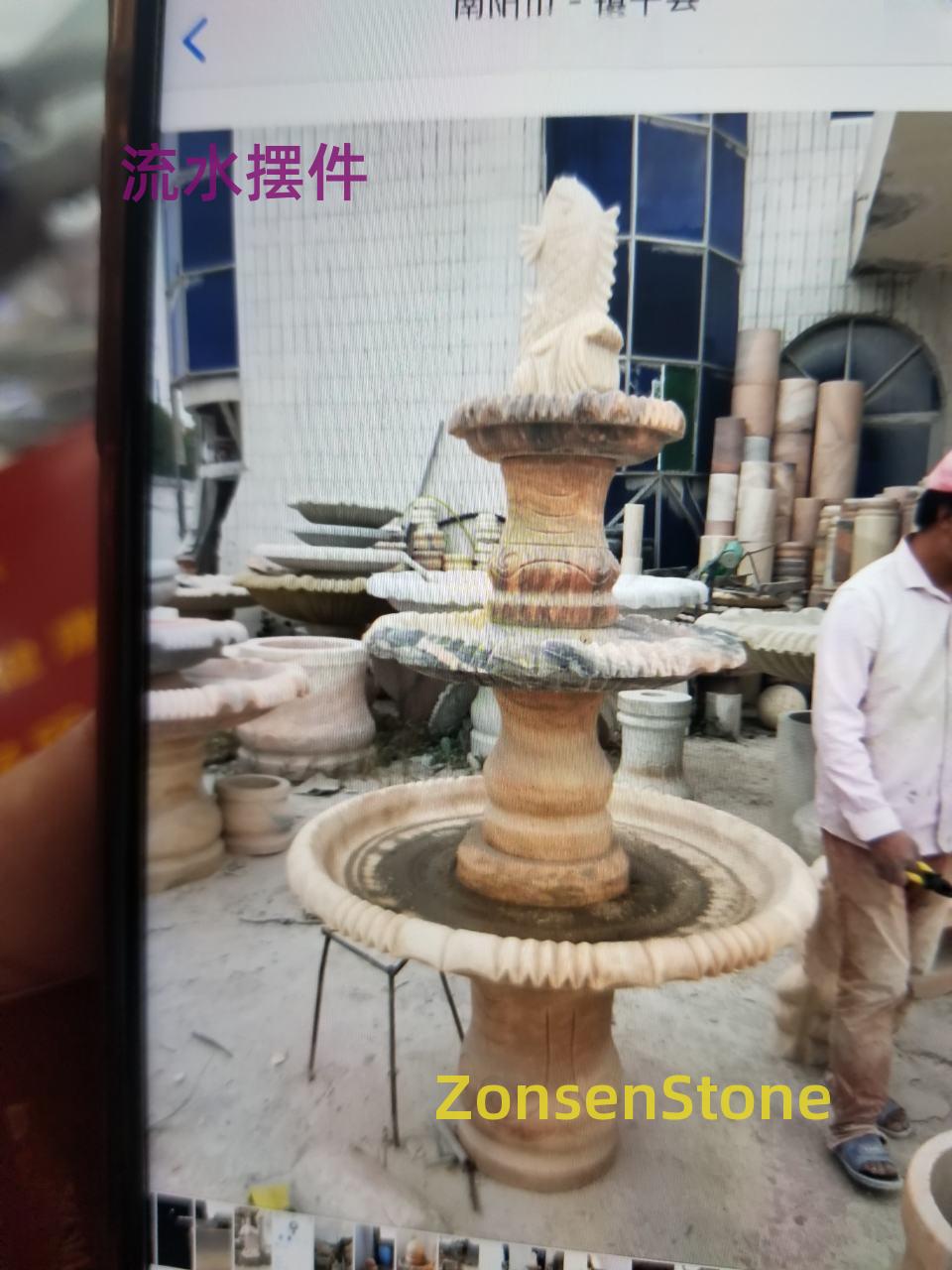 流水摆件