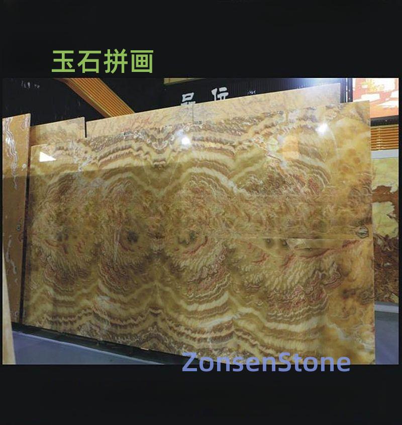 玉石拼画