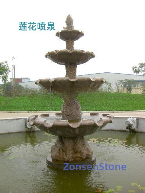 莲花喷泉