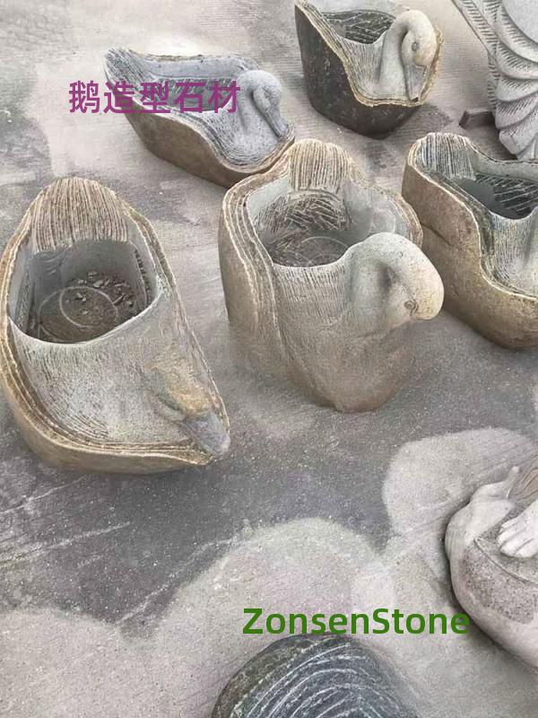 鹅造型石材