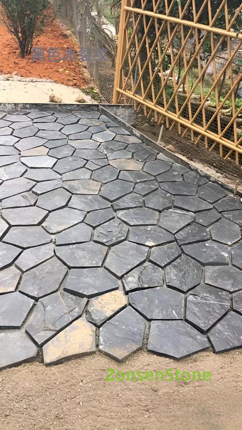 黑色冰裂纹