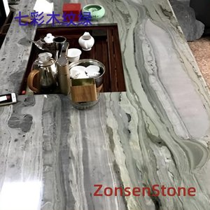 七彩木纹绿