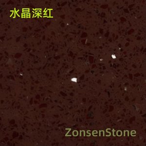 水晶深红
