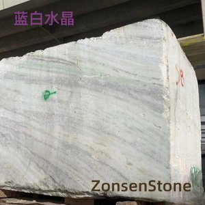 蓝白水晶