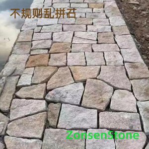 不规则乱拼石