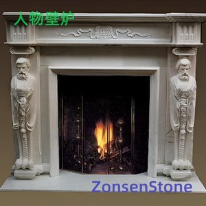 人物壁炉