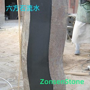 六方石流水