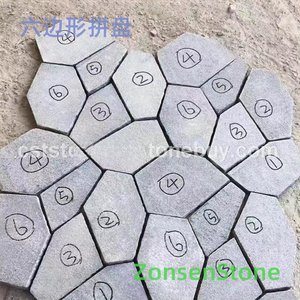 六边形拼盘