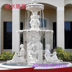 喷水雕塑