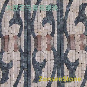 大理石马赛克腰线