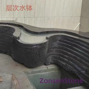 层次水钵