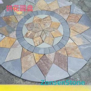 拼花圆盘