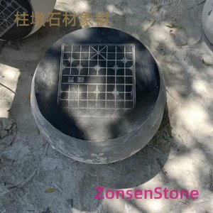 柱墩石材象棋