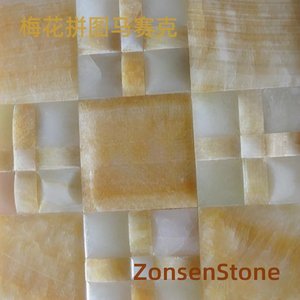 梅花拼图马赛克