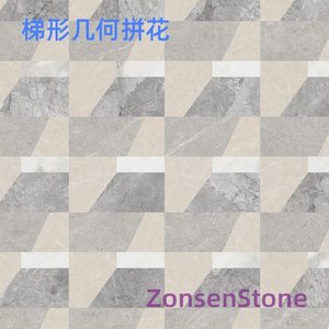 梯形几何拼花
