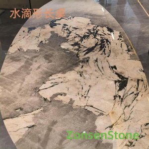 水滴形长桌