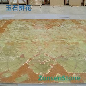 玉石拼花