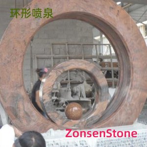 环形喷泉