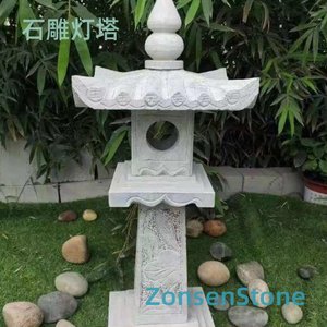石雕灯塔