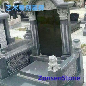 艺术雕刻墓碑